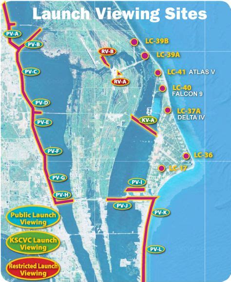 Nasa Cape Canaveral Map