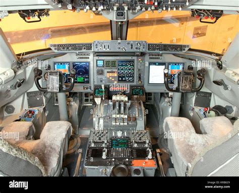 SOFIA Boeing 747SP Cockpit (nach dem Upgrade Stockfotografie - Alamy