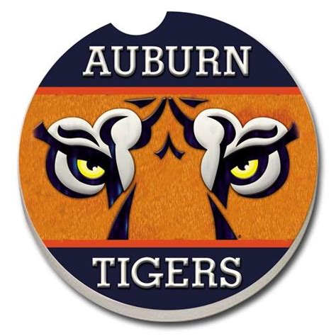 War Eagle- Auburn Tiger Eyes Car Coaster- Alumni Hall