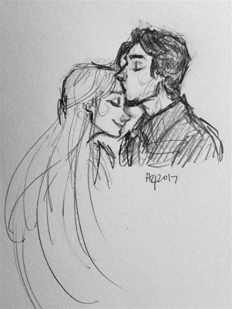 Forehead Kiss Drawing at PaintingValley.com | Explore collection of ...