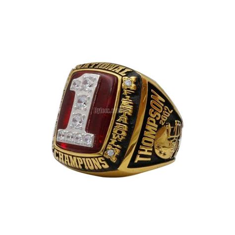 2002 OSU Ohio State Buckeyes National Championship Ring – Best ...