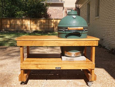 Maximize Your Grilling Experience with a Custom Big Green Egg Table ...