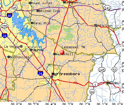 Lascassas, Tennessee (TN 37085) profile: population, maps, real estate ...