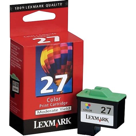 Lexmark 27 Color Ink Cartridge (10N0227) at Staples