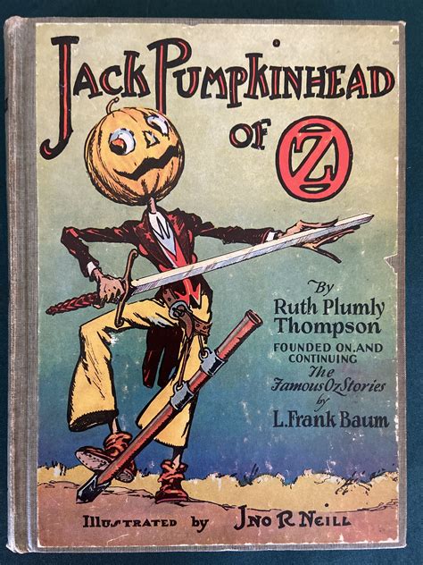 Jack Pumpkinhead of Oz 1st Edition Wizard of Oz book 1929 - Wonderful ...