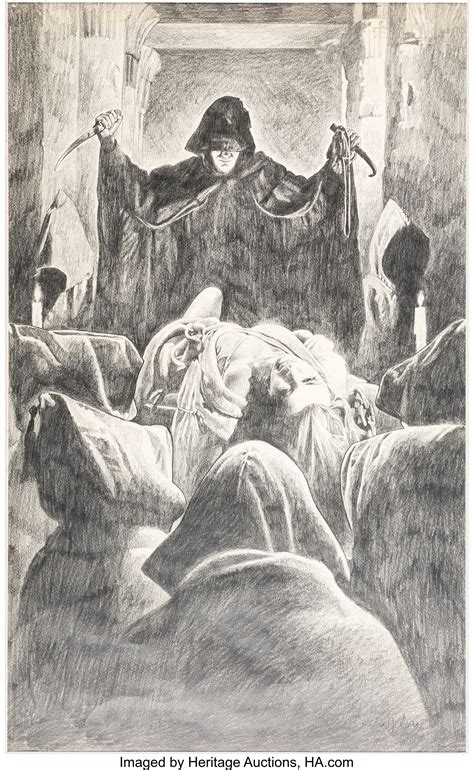 Sanjulian - Cult Sacrifice Illustration Original Art (undated ...