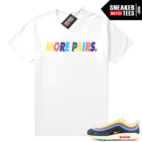 Sean Wotherspoon Air Max 1 97 shirt to match sneakers - Nike Match Tees