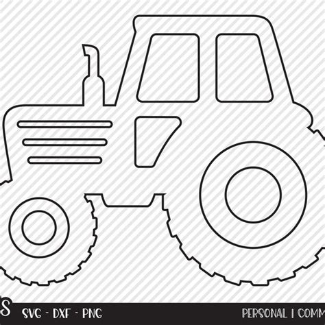 Tractor Svg - Etsy