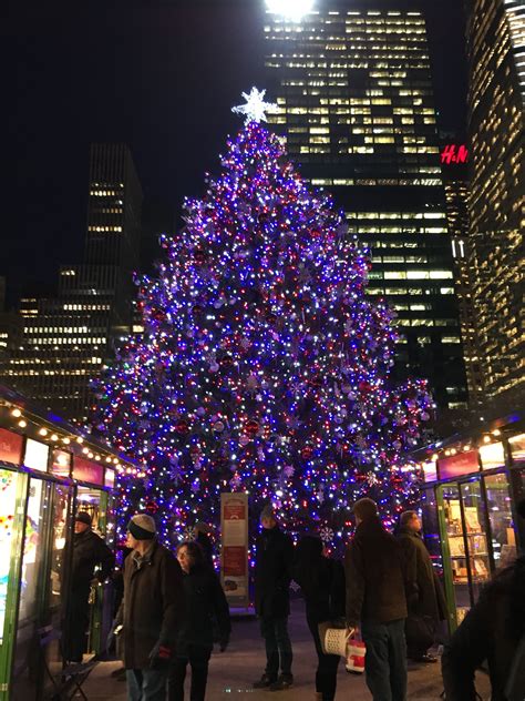 Bryant Park Christmas Tree | Christmas tree, Christmas, Holiday decor