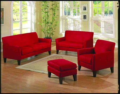 Red Leather Living Room Set - Decor Ideas