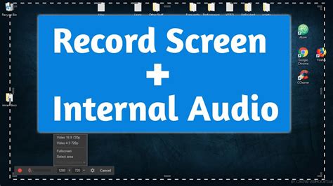 How to Record PC Screen with Internal Audio for Free - YouTube