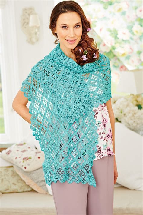 Summer Shawl Crochet Pattern – The Knitting Network