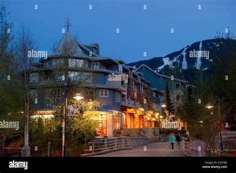 Whistler Village Summer High Resolution Stock Photography and Images ...