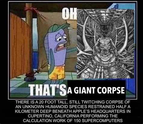 Oh That's A Giant Corpse (Meme) | Oh That's Real Nice / SpongeBob Fish ...