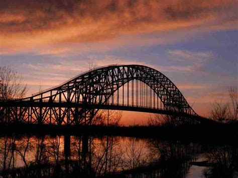 Burton Bridge at Sunset