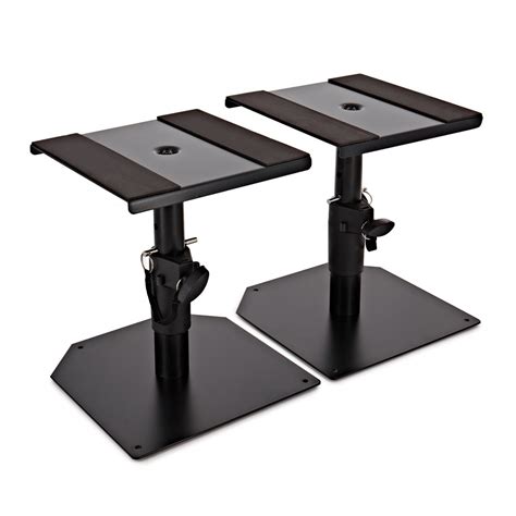 Desktop Monitor Speaker Stands by Gear4music, Pair at Gear4music