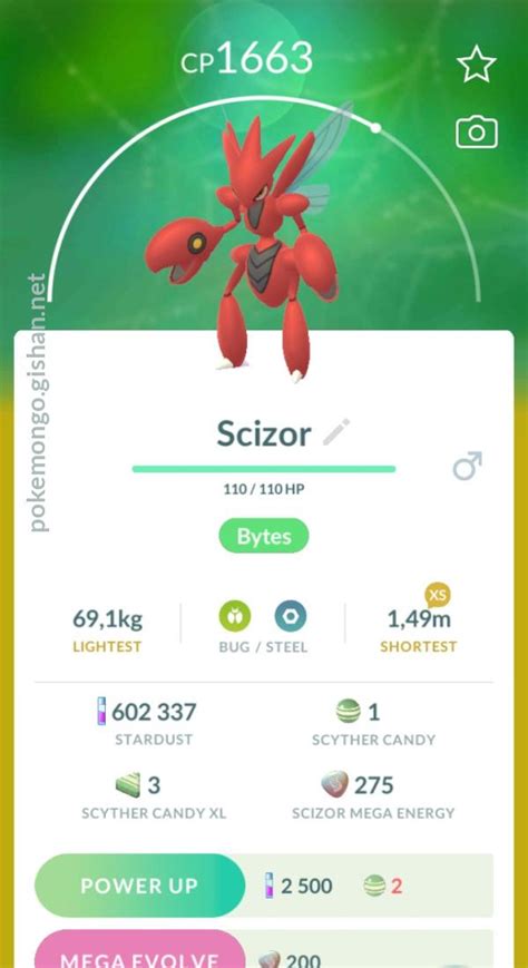 Scizor - Pokemon Go