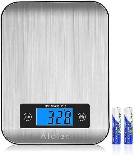 KUBEI Digital Food Scale Weight Grams and oz, 3kg x 0.1g Kitchen Scale ...