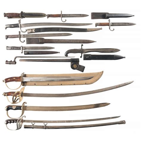 Collection of Edged Weapons