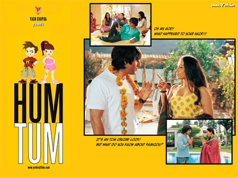 Hum Tum Cartoon Dialogues Hum tum follows the encounters of two people who run into each other ...