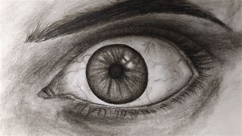 Angry Eyes Drawing