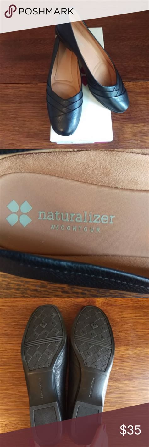 🍁Naturalizer Black Flats | Black flats, Naturalizer shoes flats, Black