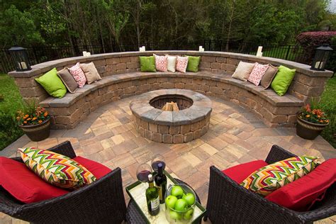 Art of Natural Stone | Jacksonville, FL | Fire pits | Fire pit seating, Fire pit backyard ...