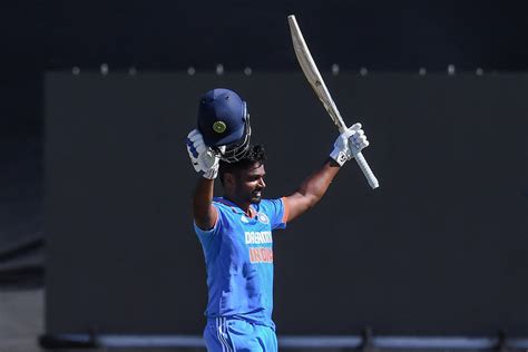 Sanju Samson: "Oh my God...", Sanju's first ODI century won the hearts ...