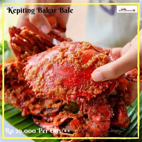 Kepiting Bakar Bale - Bale Bengong Family Resto