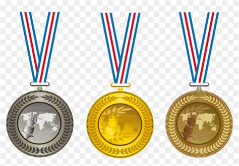 Gold Medal Olympic Medal Clip Art - Olympic Medals Png - Free Transparent PNG Clipart Images ...