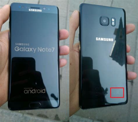 Восстановленный Samsung Galaxy Note 7 получил клеймо на корпусе | gagadget.com