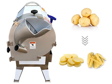 Potato chips cutting machine, industrial potato chips slicer machine