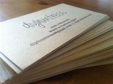 Make Your Own Business Cards (For Cheaper!) | Free printable business ...