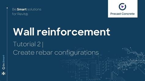 Wall Reinforcement | Tutorial 2: Create rebar configurations - YouTube