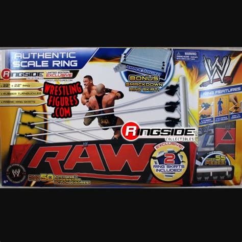 WWE Elite Scale Ring, Hobbies & Toys, Toys & Games on Carousell