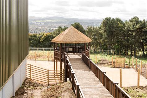 New Giraffe Enclosure, Edinburgh Zoo - Ashwood Scotland Ltd ...