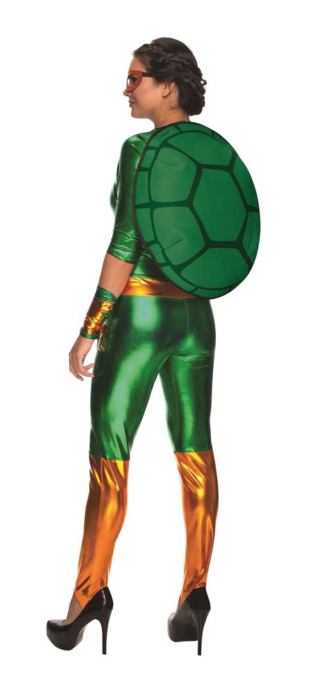 Adult Michelangelo Women Ninja Turtle Costume | $47.99 | The Costume Land