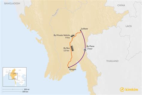 Yangon to Loikaw - Best Routes & Travel Advice | kimkim