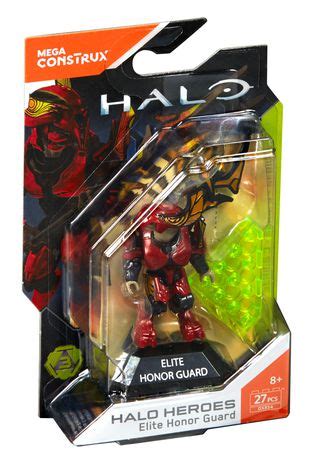 Mega Construx Halo Heroes Series 3 Elite Honor Guard Figure | Walmart ...