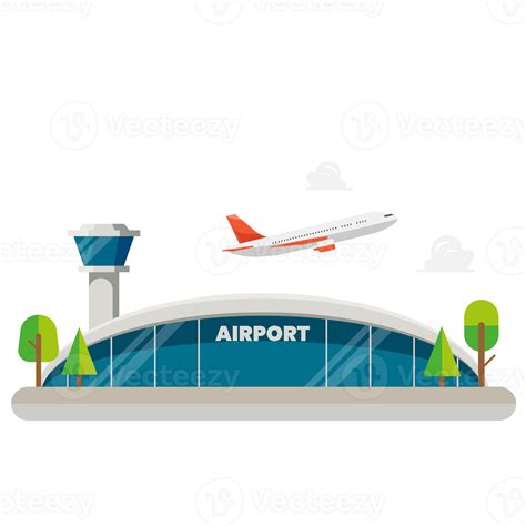 Airport Building illustration 23256326 PNG