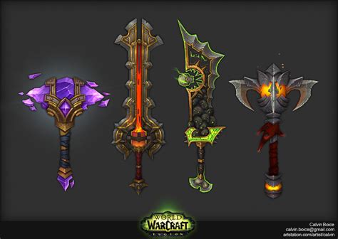 world of warcraft artifact weapons - Thea Domingo