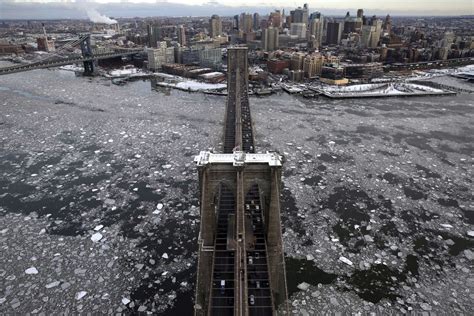 New York City cold weather aerials | The Seattle Times