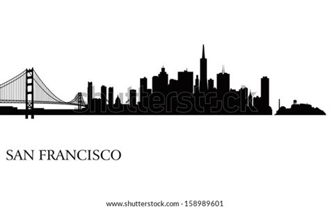 2,717 San Francisco Skyline Silhouette Images, Stock Photos, 3D objects ...