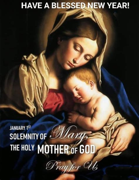 SOLEMNITY OF MARY, MOTHER OF GOD – 1st JANUARY - Prayers and Petitions