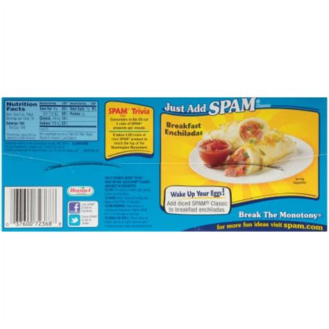 Spam® Classic Canned Meat, 4 ct / 7 oz - Kroger