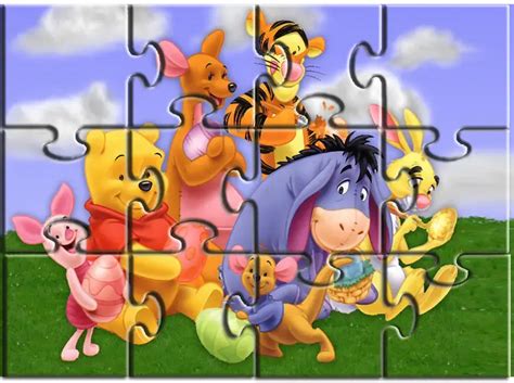 Printable Cartoon Jigsaw Puzzles