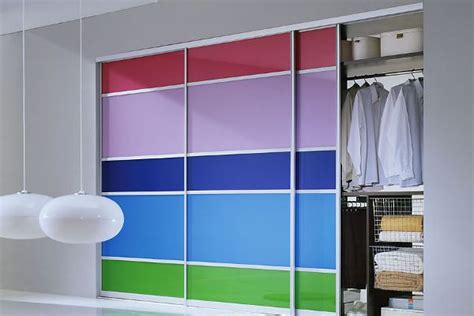 Space Solutions | Glass wardrobe, Back painted glass wardrobe, Closet doors