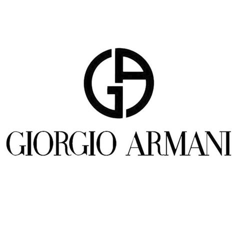 giorgio armani logo | Popular logos, Armani logo, Fashion logo branding