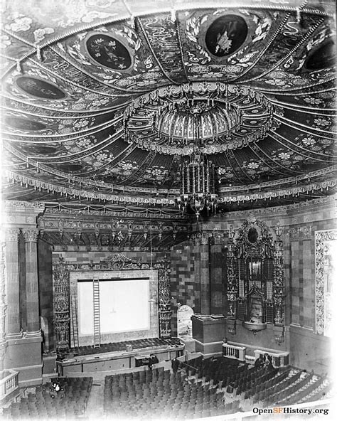 San Francisco Theatres: The Castro Theatre: interior views