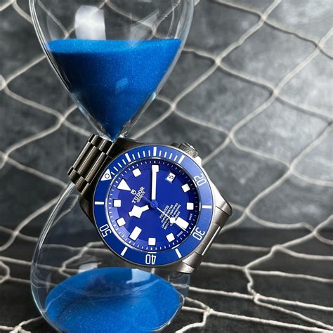 TUDOR Pelagos 42mm Blue Titanium Bracelet MSRP $4925 - M25600TB-0001 | eBay